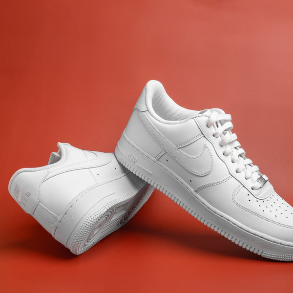 BNT Luna Blush sneakers on red background